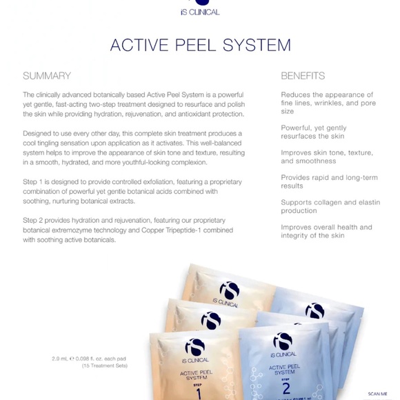 iS Clinical ACTIVE PEEL SYSTEM 15 TREATMENTS NEW UNUSED EX06/28 - Picture 6 of 7